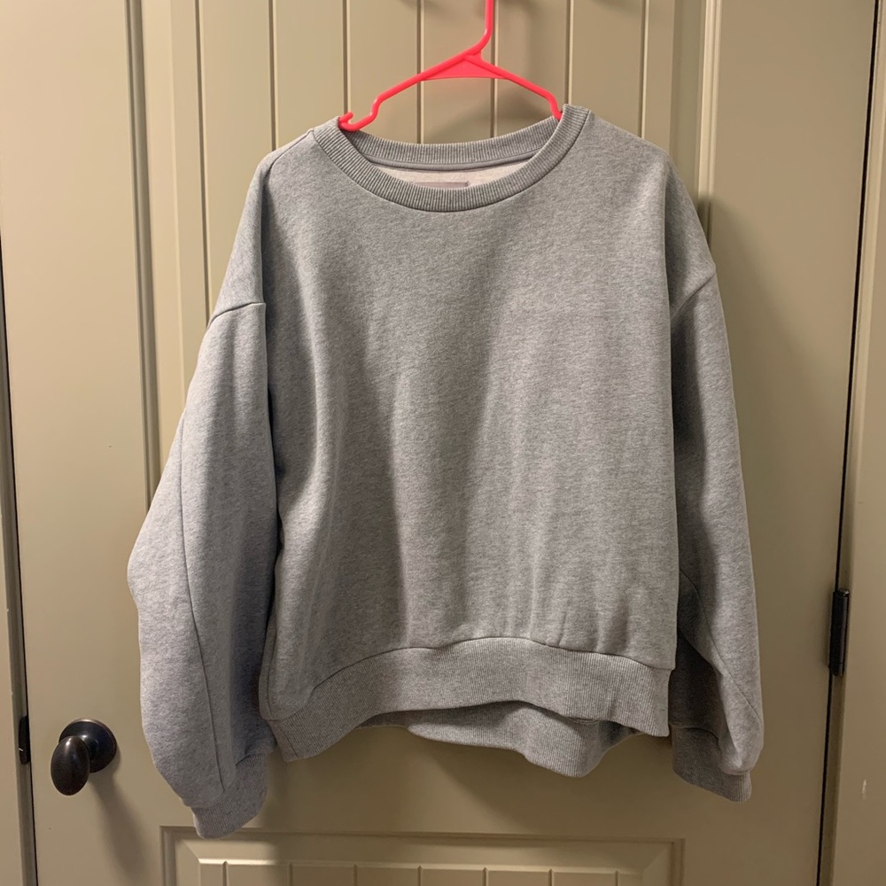 Oversized Fleece Sweatshirt